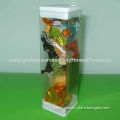 Candy Gift Boxes, Made of PET, Customized Sizes and Designs Welcomed